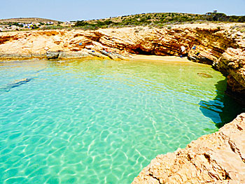 Kalimera beach on Koufonissi.