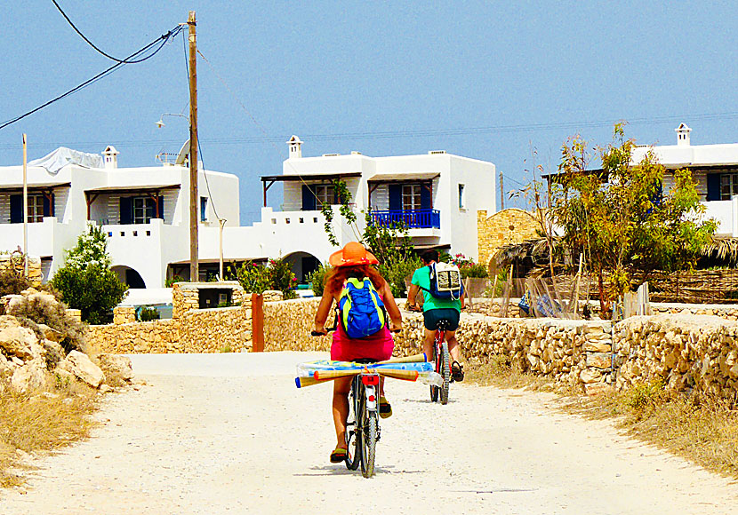 Cycle on Koufonissi in the Small Cyclades