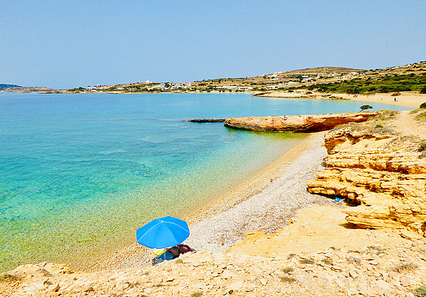 Nice little beaches between Finikas beach and Pori beach on Koufonissi.