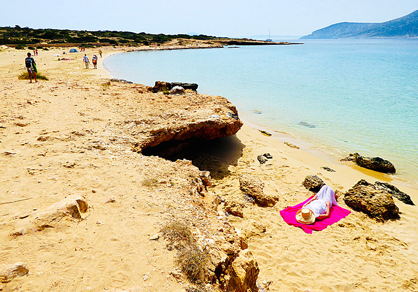 Platia Punta beach on Koufonissi.