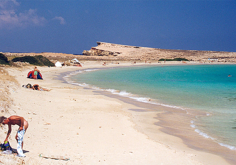 Pori beach on Koufonissi 1997.