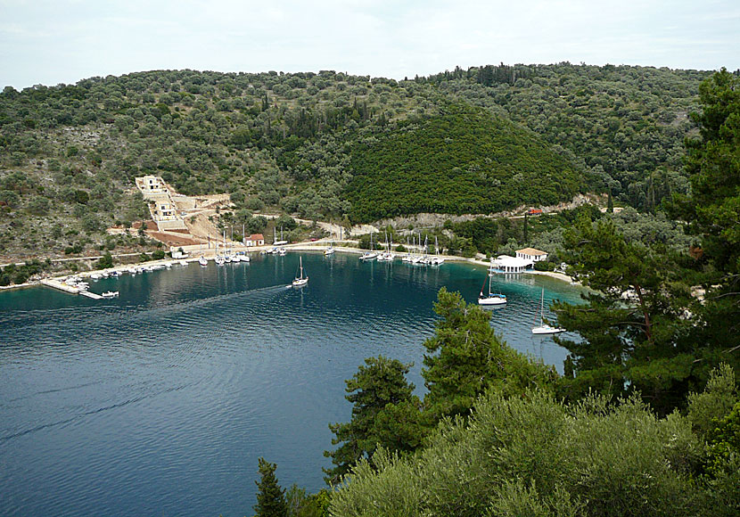 Take the ferry to Meganisi from Nidri in Lefkada.