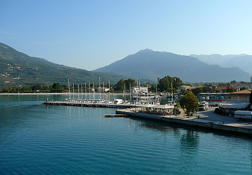 Vasiliki Marina in Lefkada.