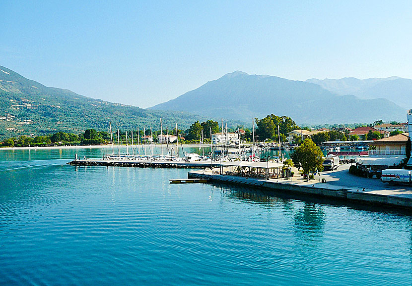 Vasiliki Marina in Lefkada.