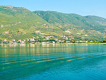 Vasiliki beach on Lefkada.