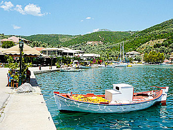 The village Sivota on Lefkada.