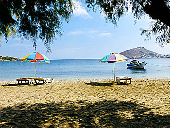 Alinda beach on Leros.