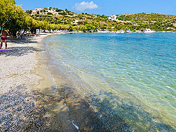 Blefoutis beach on Leros.