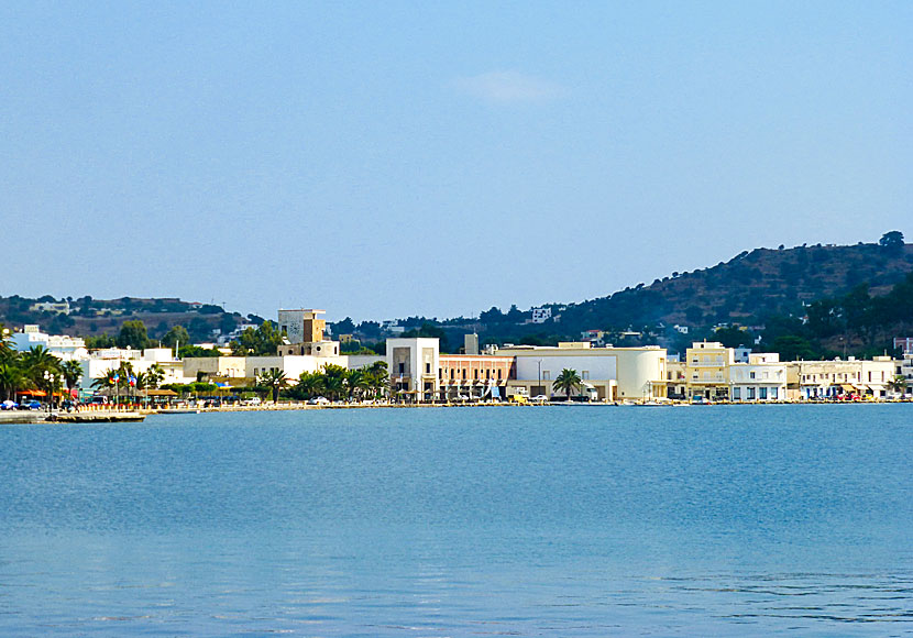 Mussolini's dream community Portolago changed its name to Lakki when Leros was liberated in 1947.