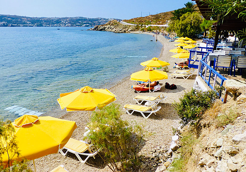 Dio Liskaria beach near Alinda on Leros.