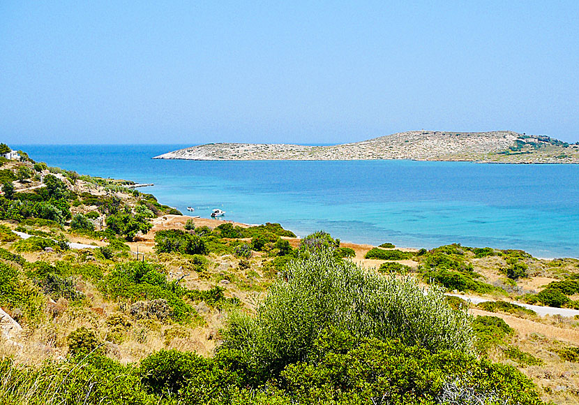 Hiking on Leros in Greece.