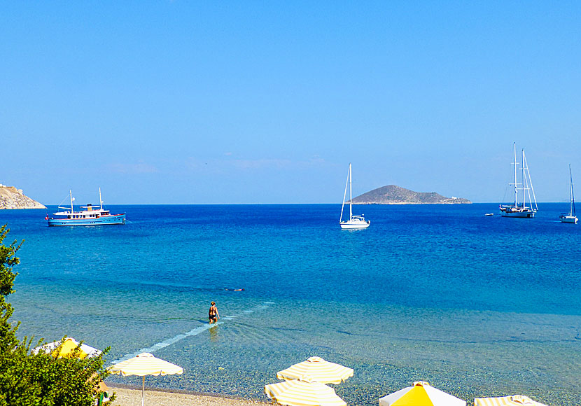 Outside Vromolithos is the island and church of Agia Kyriaki.