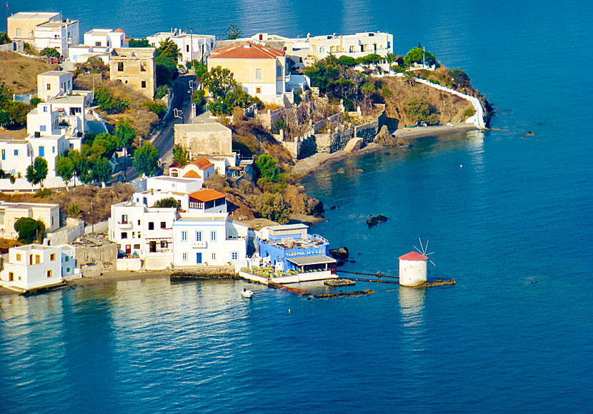 Mylos Fish Restaurant in Agia Marina on Leros.