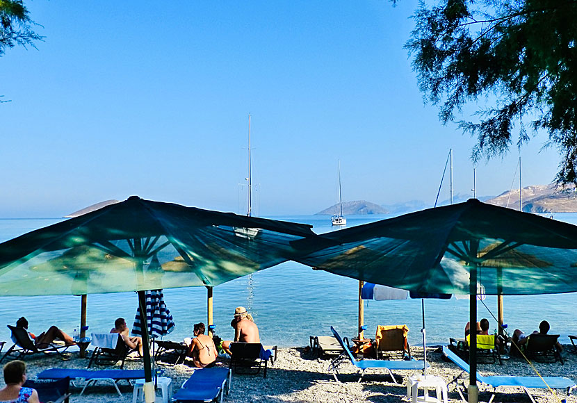 The beach in Panteli.