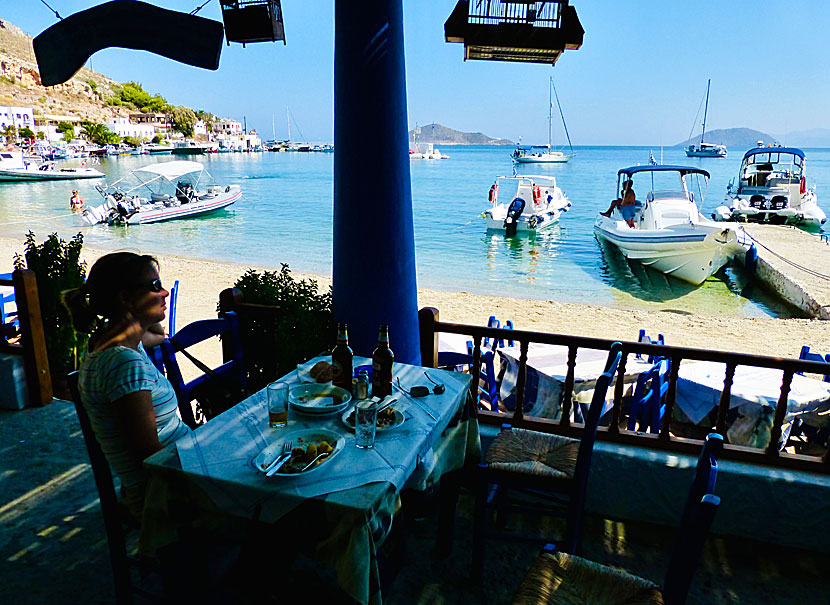 Taverna Psaropoula in Panteli on Leros.