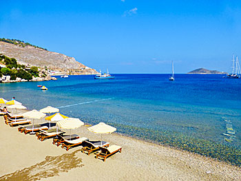 Vromolithos beach on Leros.