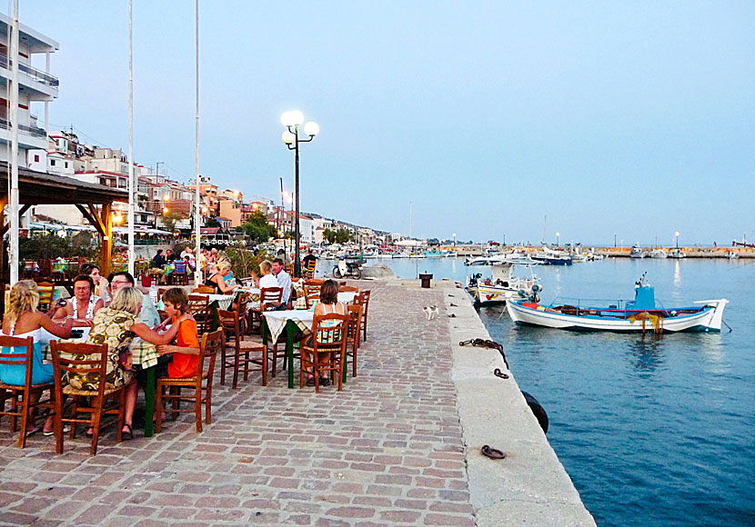 Don't miss the Ouzo capital of Plomari when you travel to Agios Isidoros on Lesvos.