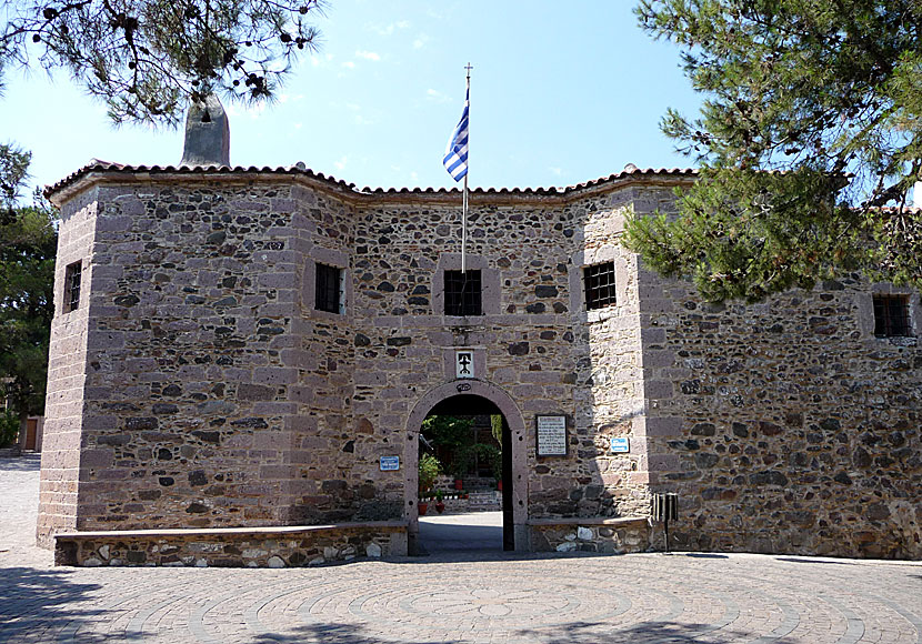 Taxiarchis Monastery in Lesvos