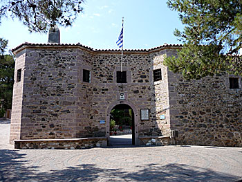 Taxiarchis Monastery on Lesvos.