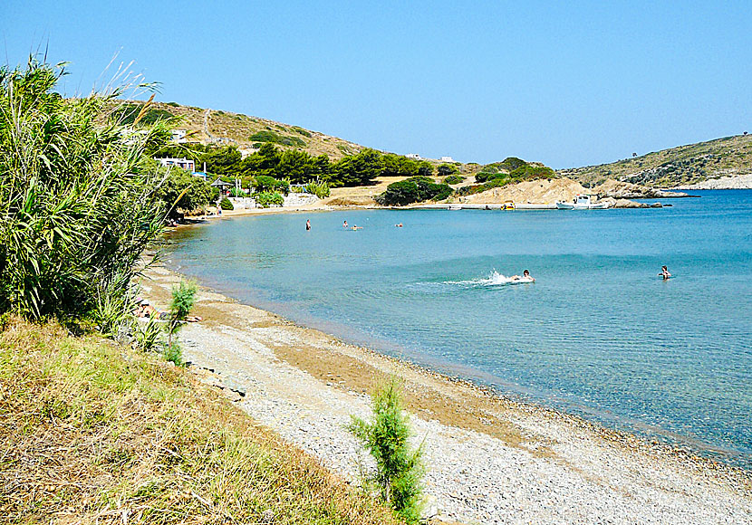 Katsadia beach in Lipsi.