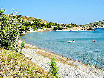 Katsadia beach on Lipsi.