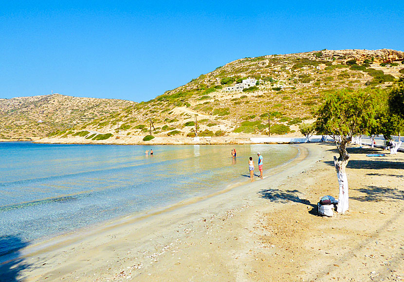 Beaches near Lipsi village and port.