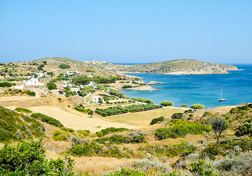 The beautiful surroundings at Katsadia beach.