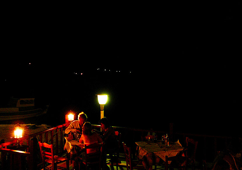 Restaurant Pefko is one of the best tavernas in Lipsi.