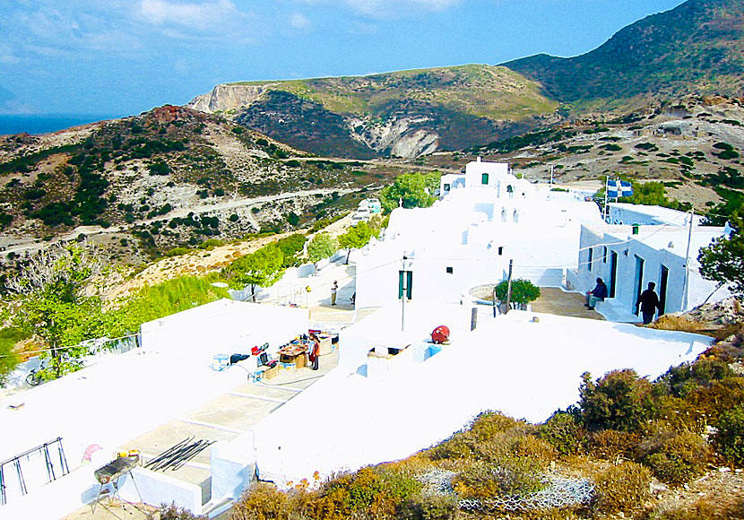 Monastery of Agios Ioannis in Milos.
