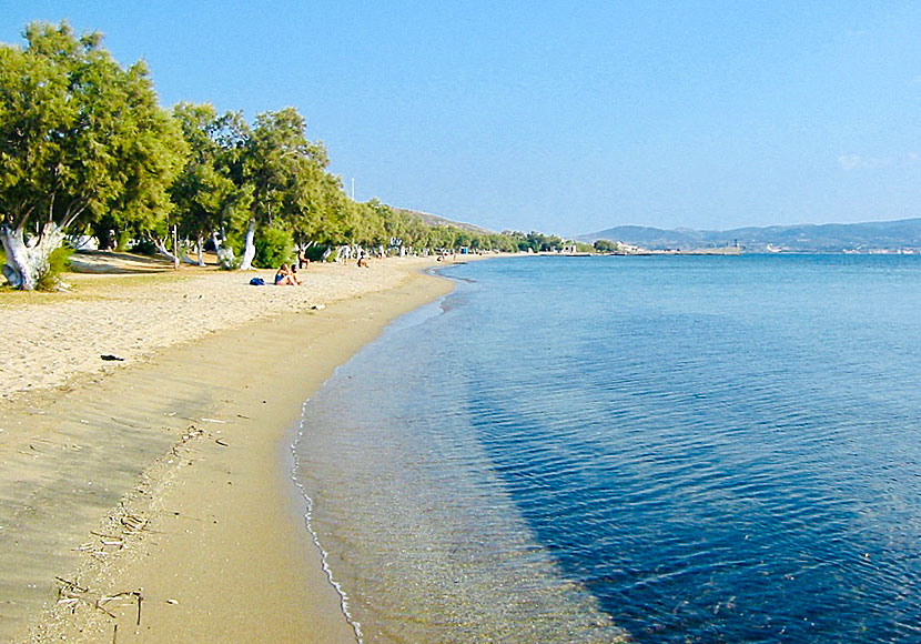 Don't miss Papikinou beach when you travel to Adamas on Milos in Greece.