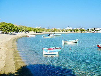 Pollonia beach on Milos.