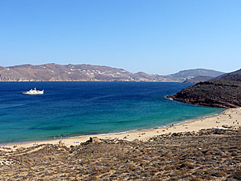 Agios Sostis & Panormos beach on Mykonos.
