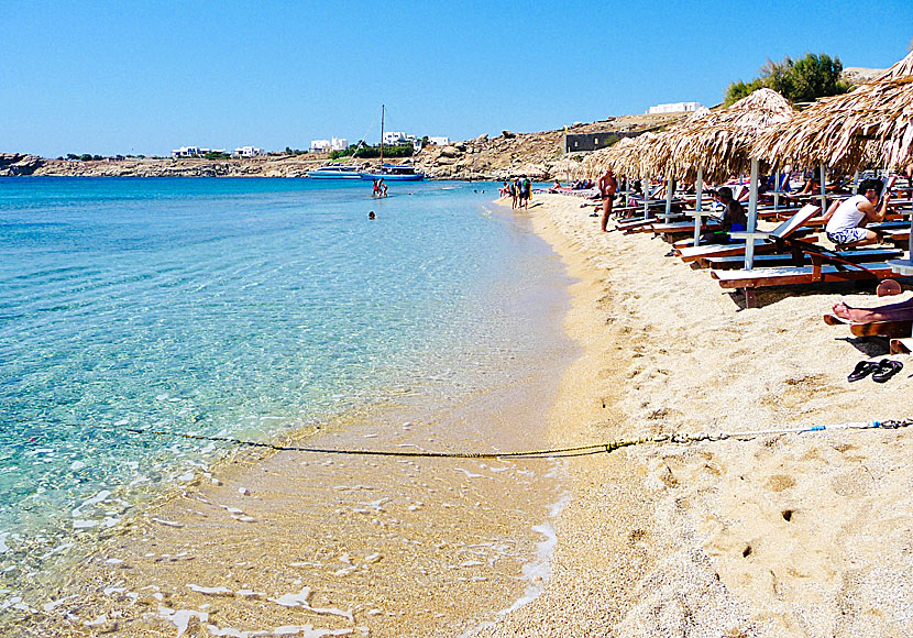 Paradise beach. Mykonos.