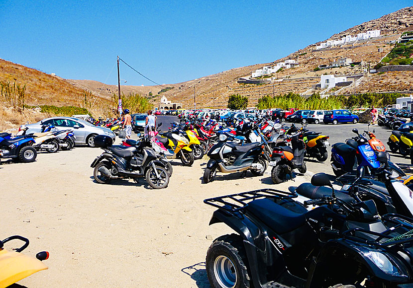 Rent and drive mopeds, cars and quad bikes on Mykonos.