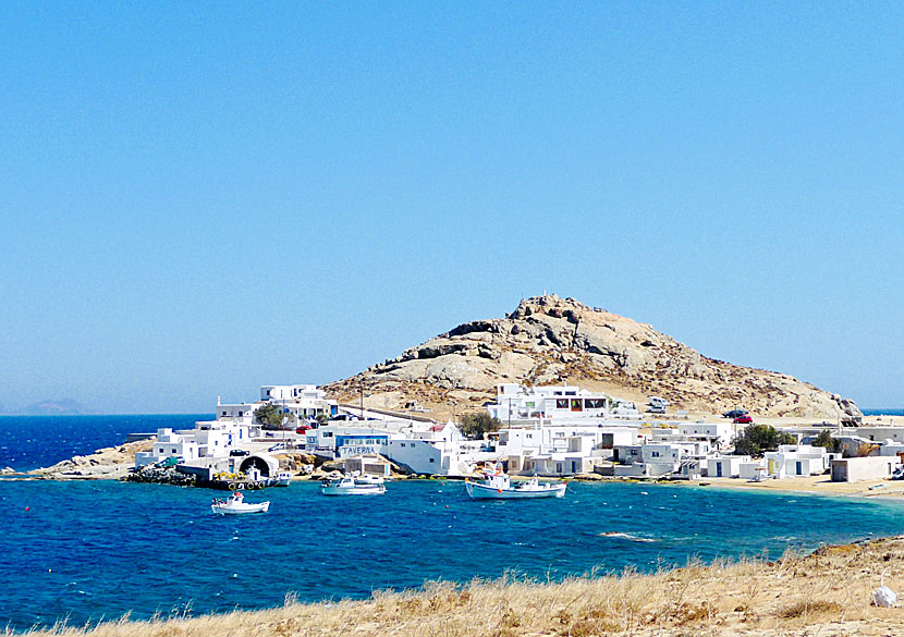 The peninsula and fishing village of Tarsanas is the most authentic place in all of Mykonos.