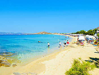 The village Agios Prokopios on Naxos.