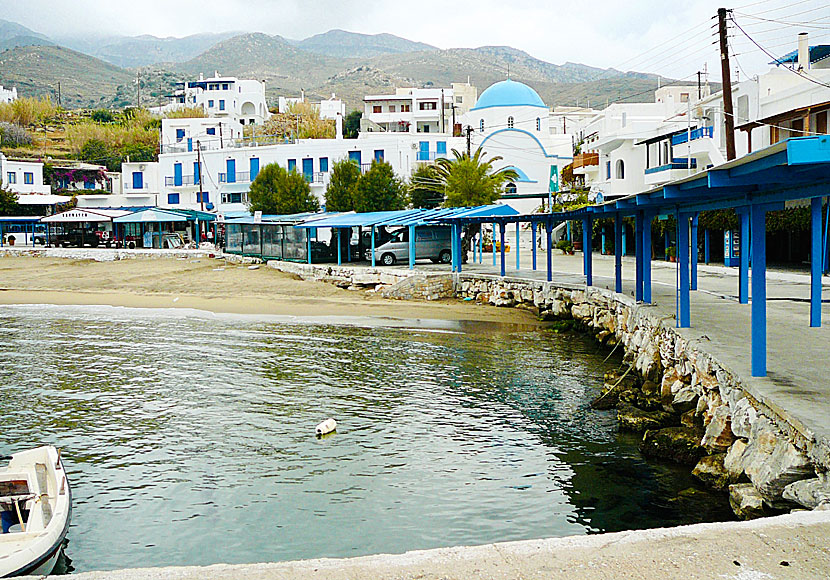 Taverna Venetico in Apollonas on Naxos during low season.