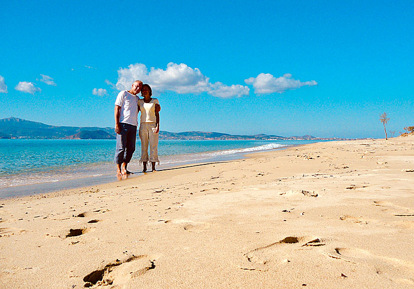 Naxos' stunning beaches are among the best sandy beaches in all of Greece.