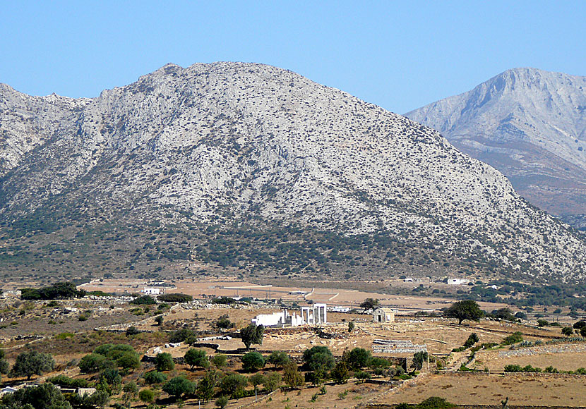Temple of Demeter. Sangri. Naxos.