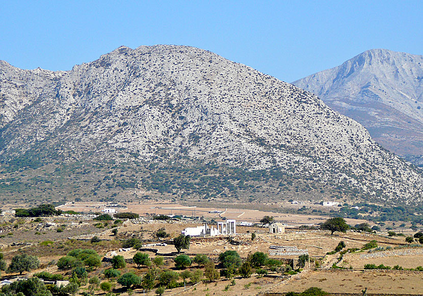 Temple of Demeter. Sangri. Naxos.