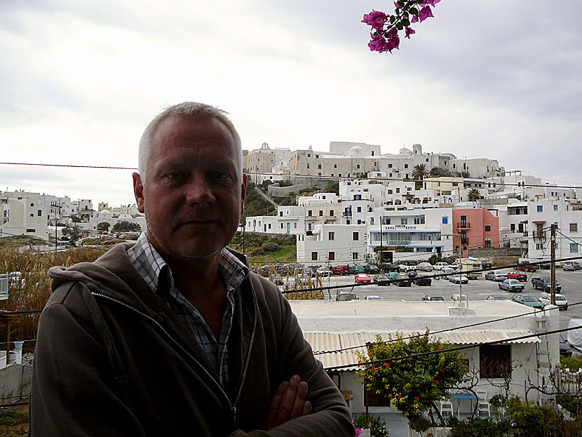 Get your hair cut on Naxos in Greece.