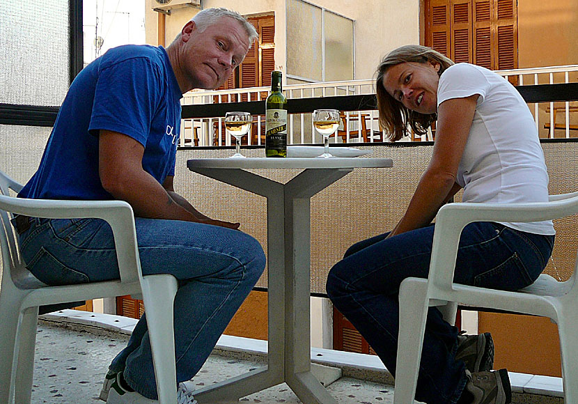 Buy good Greek wines in Athens.