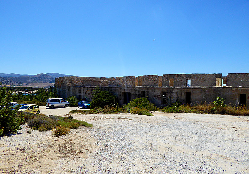 The old hotel in Aliko on Naxos.