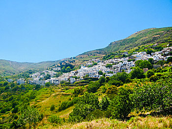 The village Koronida on Naxos.