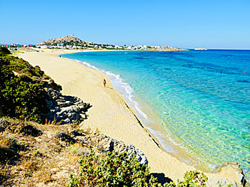 Mikri Vigla beach on Naxos.