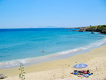 Moutsouna beach on Naxos.