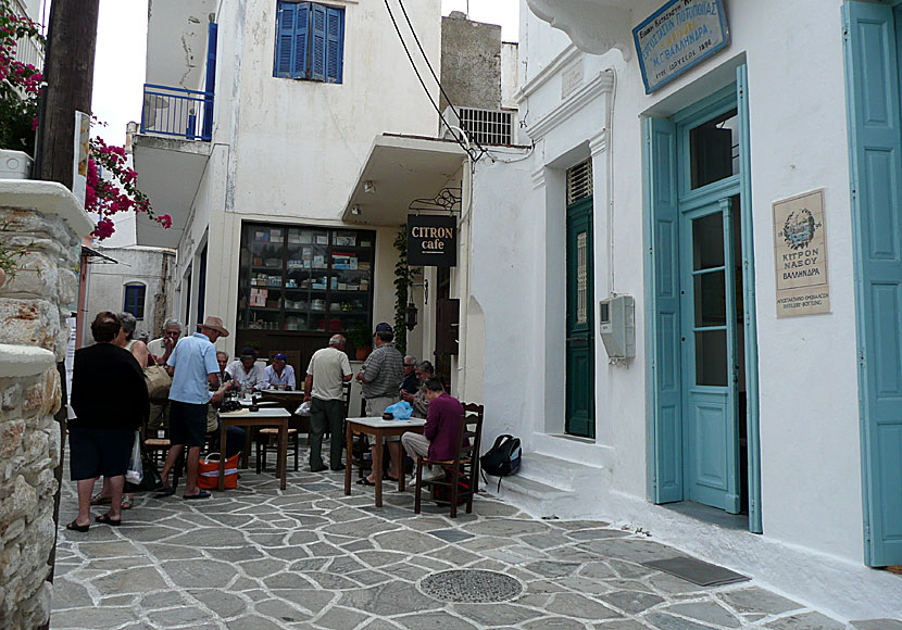 Vallindras Kitron Distillery in Halki. Naxos.