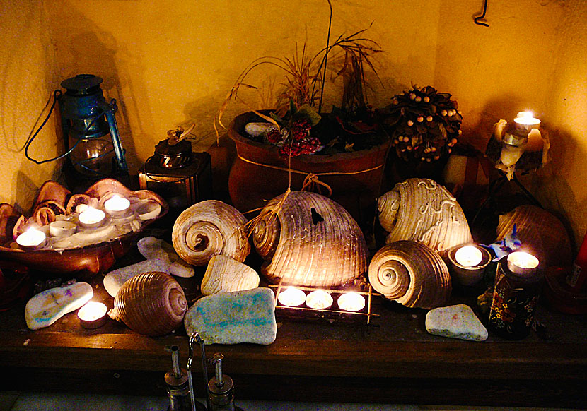 Restaurant Metaxi Mas in Naxos old town.