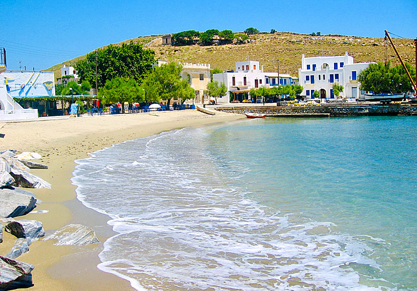 Beaches in Moutsouna. Naxos.