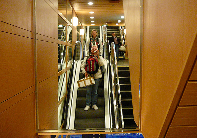 Getting to Piraeus in Athens with Blue Star Ferries.